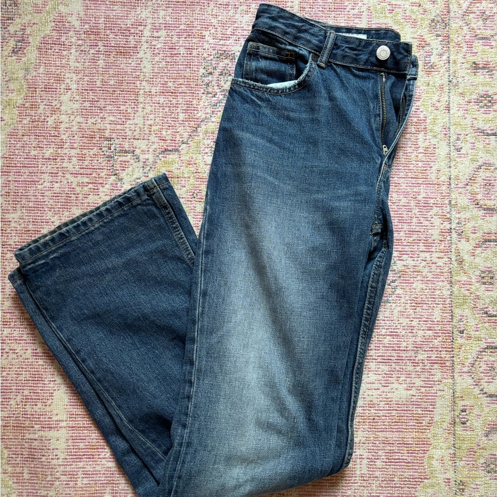 Zara Blue Boot Cut Jeans